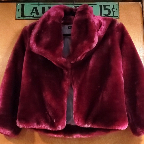 Girl's jacket burgundy - Picture 1 of 2